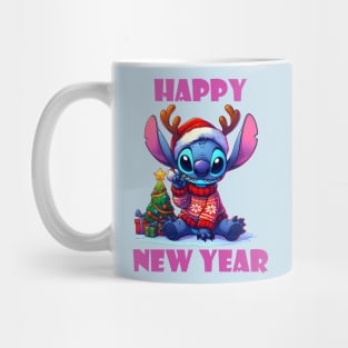 Happy New Year Stitch Mug